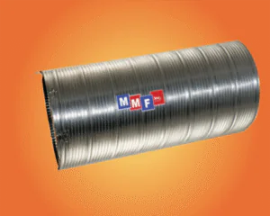 Bare Aluminum Flex Duct