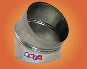 45° Elbows - Adjustable metal fabrication and HVAC products from MMF Inc.