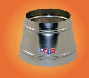 Non-Stock Tapers - 8_ High with Bead metal fabrication and HVAC products from MMF Inc.