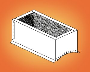 Rectangular-Saddle-Tap-Flange metal fabrication and HVAC products from MMF Inc.