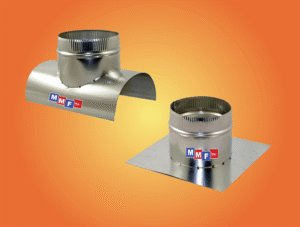 Saddle Tap _ Flat - 90 metal fabrication and HVAC products from MMF Inc.