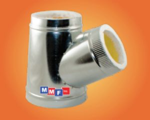Tee-Wye Circle Lined metal fabrication and HVAC products from MMF Inc.