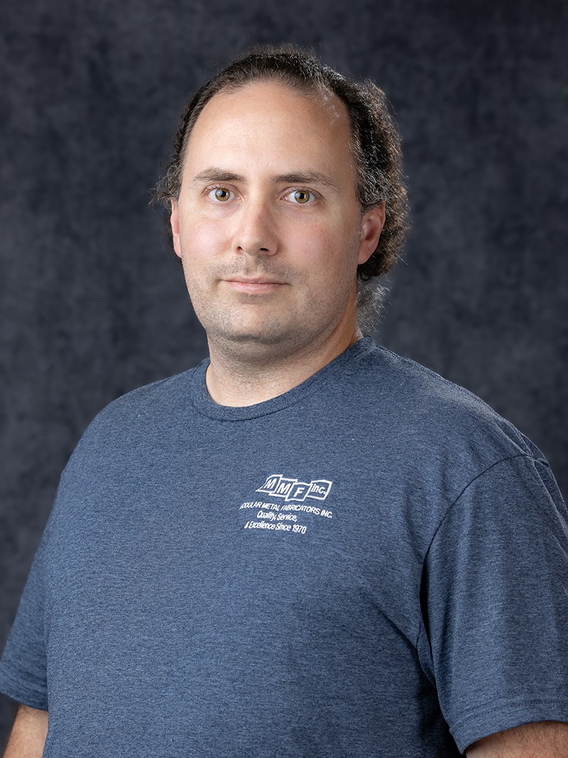 Jacob Kelly, Production/Shop Stewart at MMF Inc.