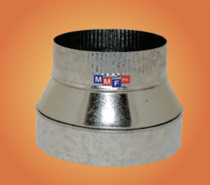 Three Piece Reducers - Increasers metal fabrication and HVAC products from MMF Inc.